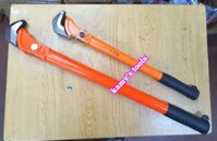 Kìm vặn siết nhanh coupler ống nối thép xây dựng, mỏ lết răng kẹp siết nhanh ống nối coupler 18 inch 450mm 24 inch 600mm