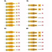 kim vàng thế hệ 1 kim chuồn chuồn ,kim xăm máy pen đi nét tô màu(hộp 20 kim RL,RM)
