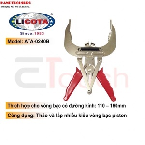 Kìm vô bạc piston Licota ATA-0240B