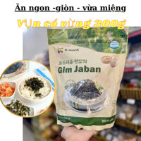 Kim vụn trộn vừng tẩm dầu Olive ăn liền K-Wook 300gr ( Gim Jaban)