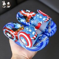 Kimi Kids Dép trẻ em Giày tắm trong nhà đế mềm chống trượt mùa hè Dép đi biển