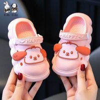 Kimi Kids EVA hoạt hình dễ thương dép cho chó ngoài trời Crocs Giày đế mềm cho bé trai và bé gái