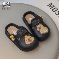 Kimi kids Hoạt Hình Dễ Thương capibala crocs Cho Trẻ Em Dép Đế Bằng Chống Trơn Trượt Tất Cả Trong Một