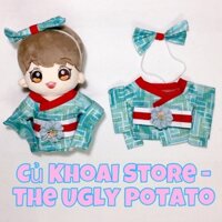 Kimono cho Doll - Set quần áo/ outfit cho doll 20cm
