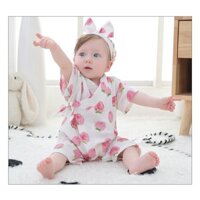 Kimono jumpsuite cho bé sơ sinh