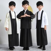 Kimono Nhật Bản, kimono sửa đổi, kimono phong cách Nhật Bản, kimono obi, kimono trẻ em, trang phục samurai Nhật Bản cho bé trai, phong cách dân tộc, trang phục biểu diễn truyền thống vintage, trang phục biểu diễn Halloween