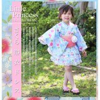 Kimono Yukata cho bé có sẵn