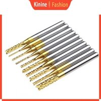 Kin 10 Cái 1 8 0 8-3 175mm PCB Mũi Khoan Khắc Máy Cắt CNC Đầu Mill Bộ