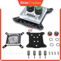 Kin G1 4 Thread Waterblock Acrylic Copper Water Cooling CPU Tản nhiệt Khối tản nhiệt