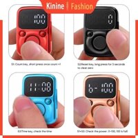 Kin Sạc Kỹ Thuật Số LED Điện Tử Tay Tally Hẹn Giờ Bấm