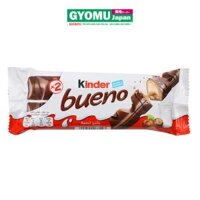 KINDER_Bánh socola Bueno nhân hạt dẻ 43g