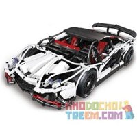KING 93004 LEPIN 23006 LIN07 0022 REBRICKABLE MOC-2684 2684 MOC2684 MOC-2695 2695 MOC2695 non Lego SIÊU XE LAMBORGHINI bộ đồ chơi xếp lắp ráp ghép mô hình Technic LAMBORGHINI AVENTADOR LP 720-4 PIRELLI EDITION Kỹ Thuật Công Nghệ Cao Mô Hình Phương Tiện 2575 khối
