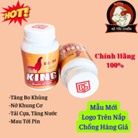 KING B12-B15 Hũ 100 viên. Tăng Bo, Tải Cựa, Sung Sức, Trị Lỏn Lẻn. Dinh dưỡng cho gà đá