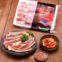 King BBQ - Thịt Ba Chỉ Bò Mỹ (Khay 600gr) với công thức nước sốt ướp thịt bí truyền, thơm ngon thứ thiệt