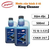 KING CLEANER Ariplush nước rửa kính xe oto làm mềm lưỡi gạt sạch bụi trong kính