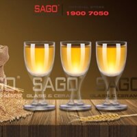 King Dealay JXB006 - Ly Thủy Tinh Có Chân King Dealay Classic Liqueur 12ml | Thủy tinh Cao Cấp