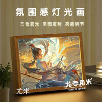 ✨King Glory Hero Da Chiếu Sáng Tranh Trang Trí Tranh Chơi Game Máy Tính Để Bàn Phòng Ngủ Đầu Giường Trang Trí Bầu Không Khí Ánh Sáng Tranh Dạ Quang 25.4.3