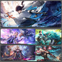 King Glory Peripheral Mouse Pad Oversized Computer Keyboard Computer Desk Non-Slip Mat Office Desk Cushion PwPD