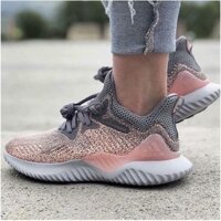 [KING20 giảm 20k]  Giày Adidas Alphabounce Hồng Xám (fullbox + freeship) Cam kết chính hãng