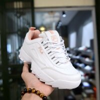 [KING20 giảm 20k]  Giày Sneaker FiLa Trắng Hồng (fullbox) Cam kết chính hãng