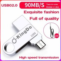 KINGDO USB 2.0 Đĩa Flash 64GB / 128GB USB Flash U Disk
