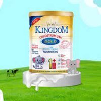 Kingdom Colostrum 24h Gold 1+ cho tre tu 1-10 thuoi 900g (Date New)