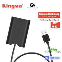 Kingma NP-BX1 Pin giả nguồn/ Pin ảo/ Pin Dummy cho Sony ZV-1, ZV-1 ii, RX100 Series