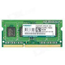 RAM Kingmax - DDR3 - 4GB - bus 1600MHz - PC3 12800