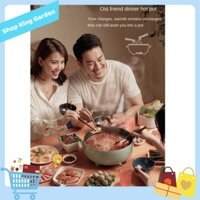 King's Garden - Nồi lẩu uyên ương Gấu GreenMint