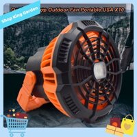 King's Garden - Quạt Tích Hợp Outdoor Fan Portable USA X10
