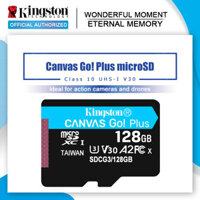 Kingston Canvas Go Plus Thẻ nhớ microSD 128GB Thẻ nhớ 64GB Class10 Thẻ TF 256GB 512GB UHS-1 carte sd moria cho điện thoại thông minh