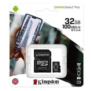 Thẻ nhớ Kingston Micro SDHC - 32GB, 100mb/s