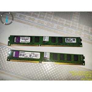 RAM Kingston DDR3, 2GB, Bus 1333MHz