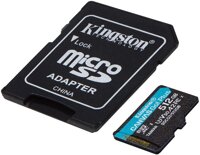 Kingston GO! Plus Works for 512GB Asus ZenFone Max Plus (M1) MicroSDXC Canvas Card Verified by SanFlash. (170MBs Works with Kingston)