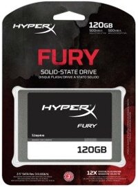 Kingston SSD HYPER X FURY120GB 2.5" SATA III - SHFS37A/120G