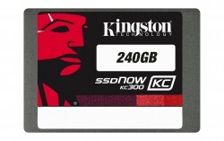 Ổ cứng SSD Kingston SSDNow KC300 240GB/ Sata 3/ 2.5" (Đọc 525MB/s, Ghi 500MB/s) - SKC300S37A/240G