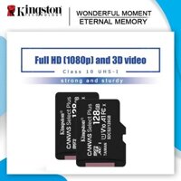 KINGSTON Thẻ Nhớ Micro Sd 128Gb 10 64Gb 32Gb 16Gb Tf Card Microsdhc / Sdxc Uhs-1 8Gb C4