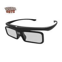 Kính 3D GL1600 cho máy chiếu 3D Active Shutter Kính mắt có thể sạc lại PC màu đen + Ống kính LCD