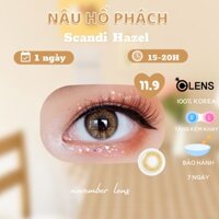 Kính áp tròng 1 ngày Scandi Hazel của Olens