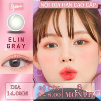 Kính áp tròng 6 tháng Hàn Quốc GAMILENS độ cận 0 -8 Zlens ELIN GRAY