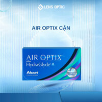 Kính áp tròng Air Optix không màu, lens mắt trong suốt có độ cận - Lens Optic