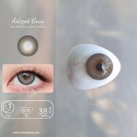 Kính Áp Tròng Aricpot Gray x Green | Lens giãn tròng 14.5 Xám Rêu Xanh Tự Nhiên | Kính Áp Tròng Emma