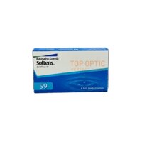 Kính áp tròng Bausch & Lomb dùng 1 tháng không màu, trong suốt có độ cận