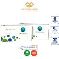 Kính áp tròng cận 3 tháng trong suốt cho mắt Biomedics Now Cooper Vision - MỪNG