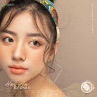 Kính Áp Tròng Cận Màu Nâu Cho Mắt Thở Hoi An VIVIMOON