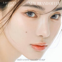 Kính áp tròng cận màu Xám Xanh - LOADING LENS - Đeo là sang, chất liệu cao cấp, đầy đủ độ cận lẻ, có giãn tròng14mm