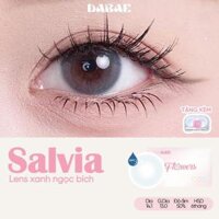 Kính áp tròng Dabae màu xanh ngọc Salvia lens cận Hàn Quốc