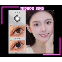 Kính áp tròng đeo mắt màu tự nhiên không độ 14.5mm hạn 12 tháng thích hợp cho học sinh sinh viên Midroo
