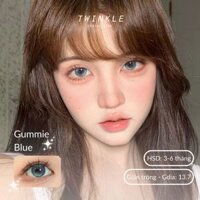 Kính áp tròng Gummie Blue lens filter xanh dương 2 chiều không lác lens twinkle