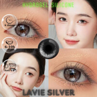 Kính Áp Tròng HYDROGEL SILICONE YOUNGONE Blink Eyes Lens Mắt LAVIE SILVER ( 0-8 độ )